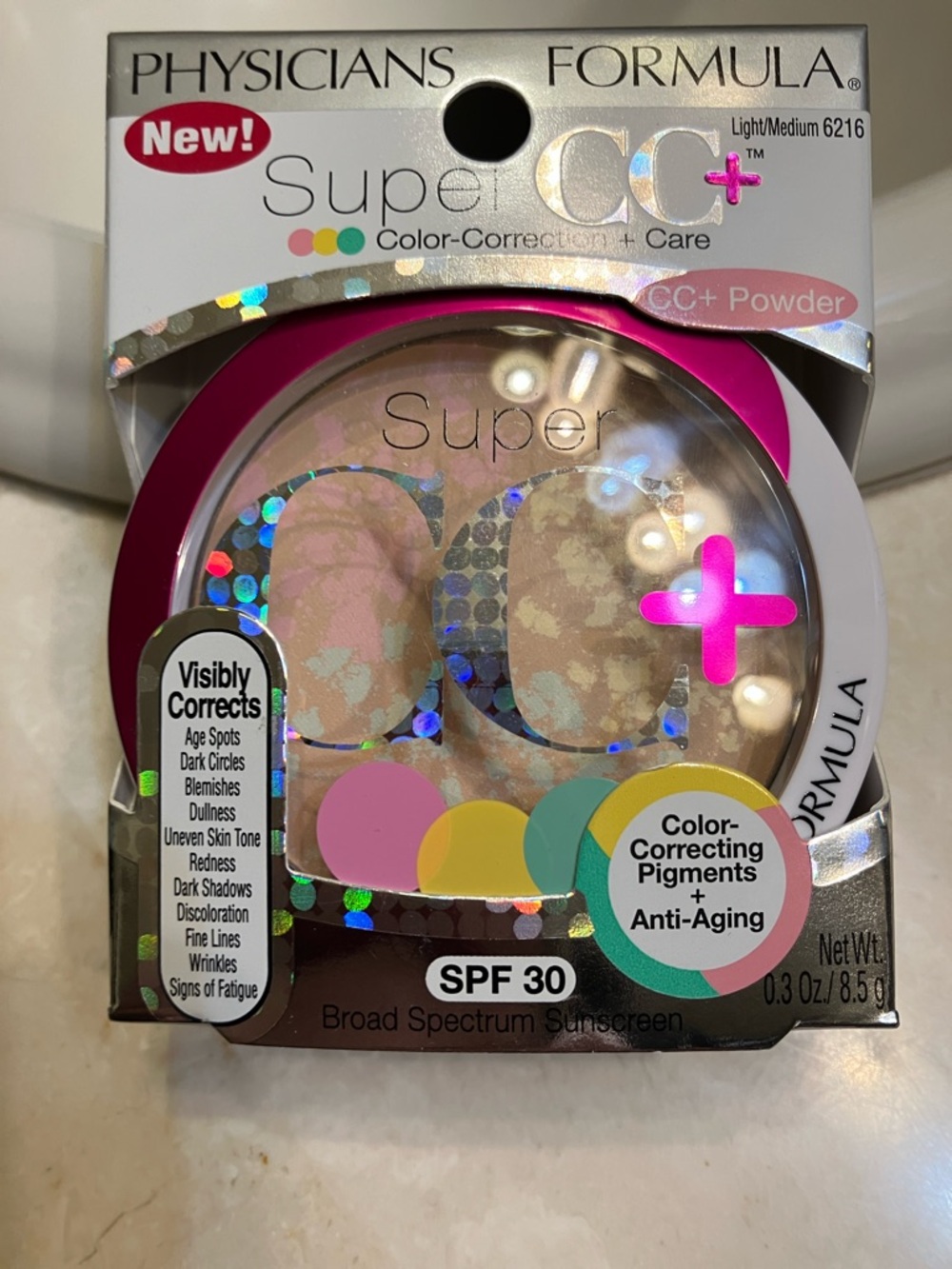Physicians Formula Super CC+ powder foundation light/med
